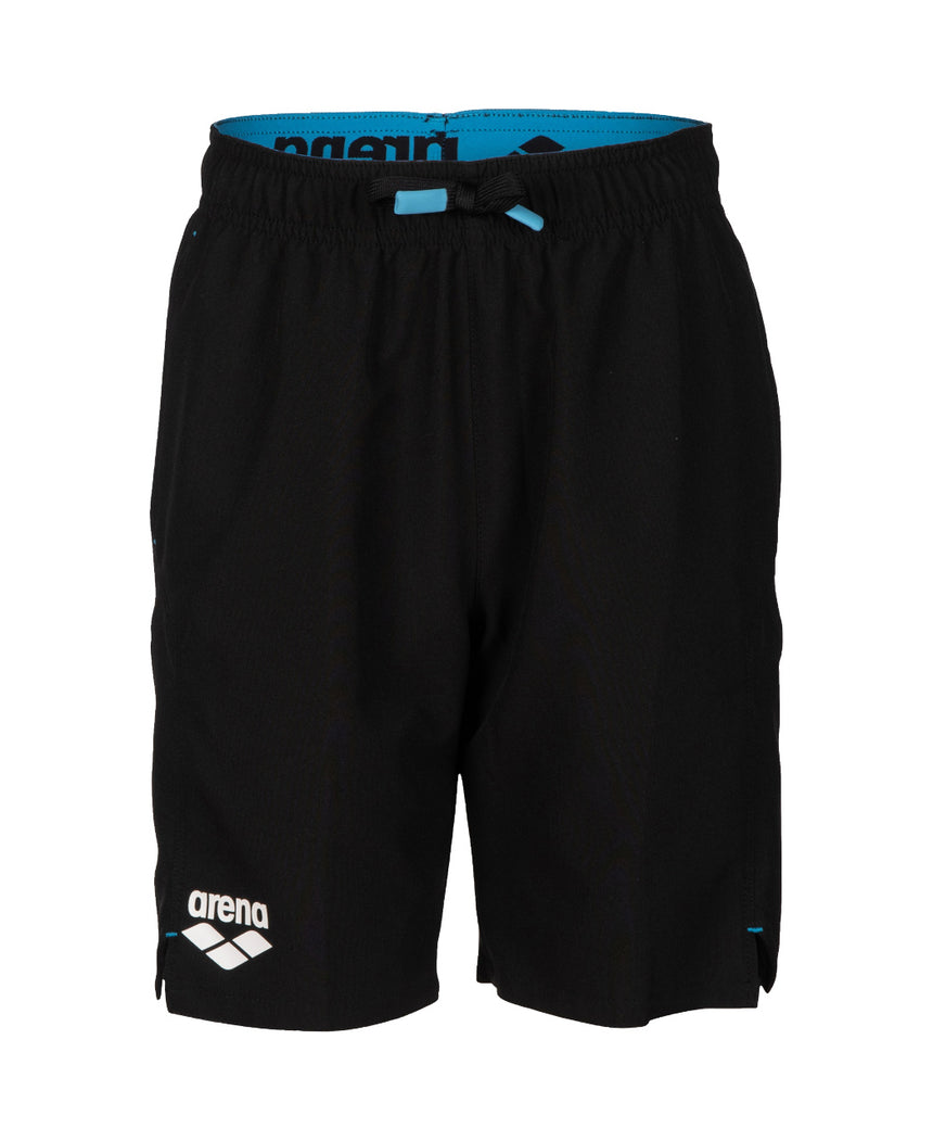 Arena Junior Korte Sportbroek Team Panel Zwart