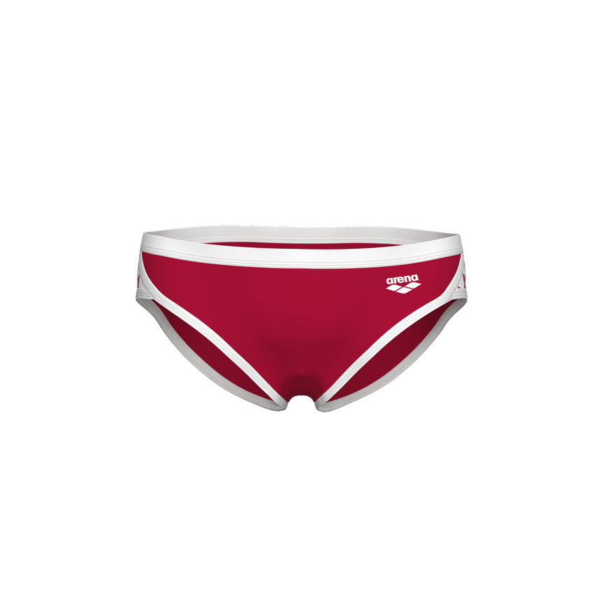 Arena Zwembroek Icons Slip Solid Rood/Wit