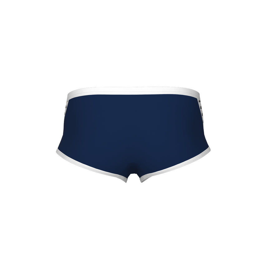 Arena Aquashort Icons Low Waist Short Solid Navy/White