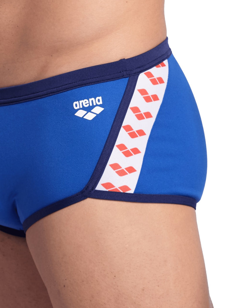 Arena M Icons Swim Low Waist Short Solid Royal-Navy