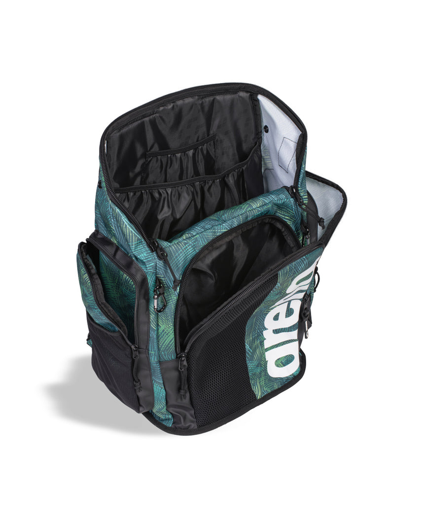 Arena Rugtas Spiky III 45 Allover team energy Groen