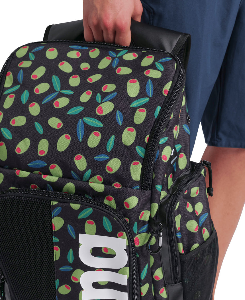 Arena Rugtas Spiky III 45L Allover Olives