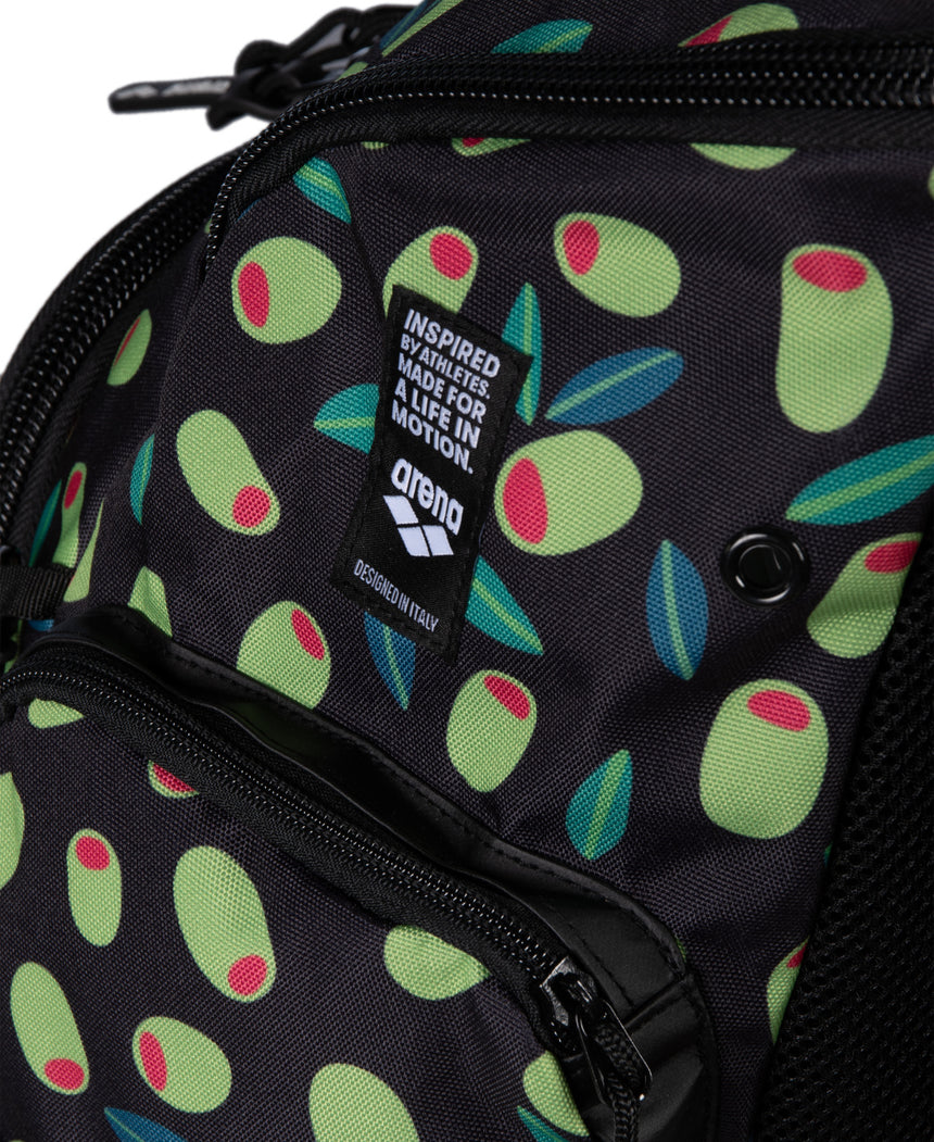 Arena Rugtas Spiky III 45L Allover Olives