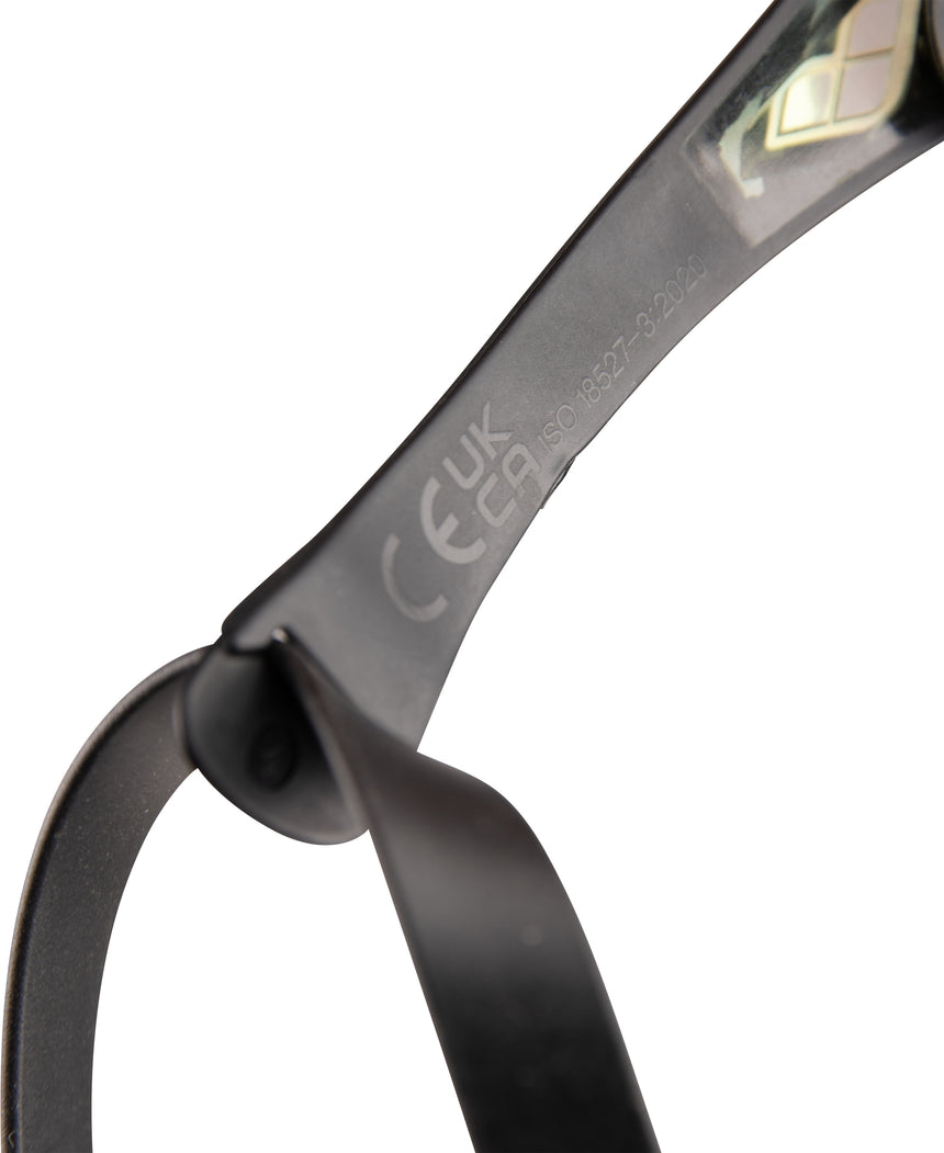 Arena Schwimmbrille Cobra Edge Swipe Mirror Gelb-Kupfer/Schwarz/Schwarz