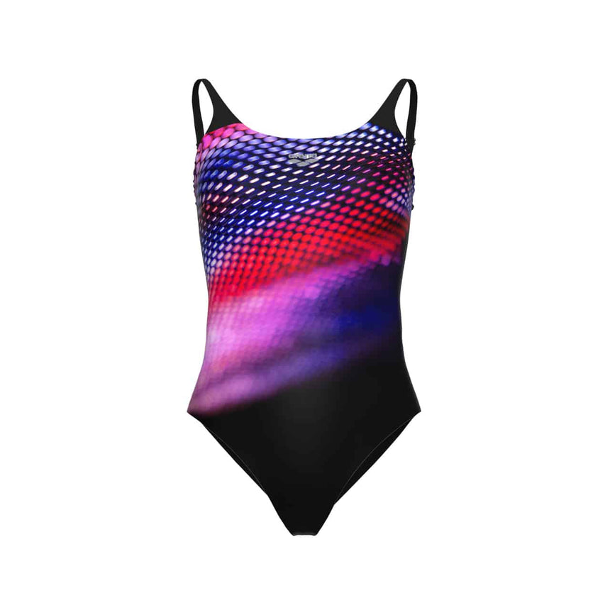 Arena W Bodylift Swimsuit Teresa U Back Cup black-fairy Rose