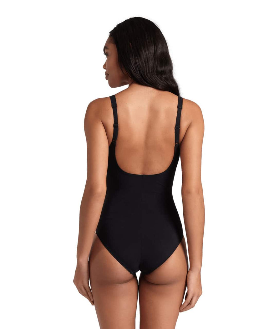 Arena W Bodylift Swimsuit Teresa U Back Cup black-fairy Rose