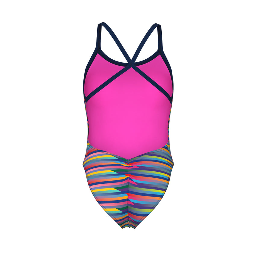 Arena Badpak Racing Stripe Xcriss Cross Multi