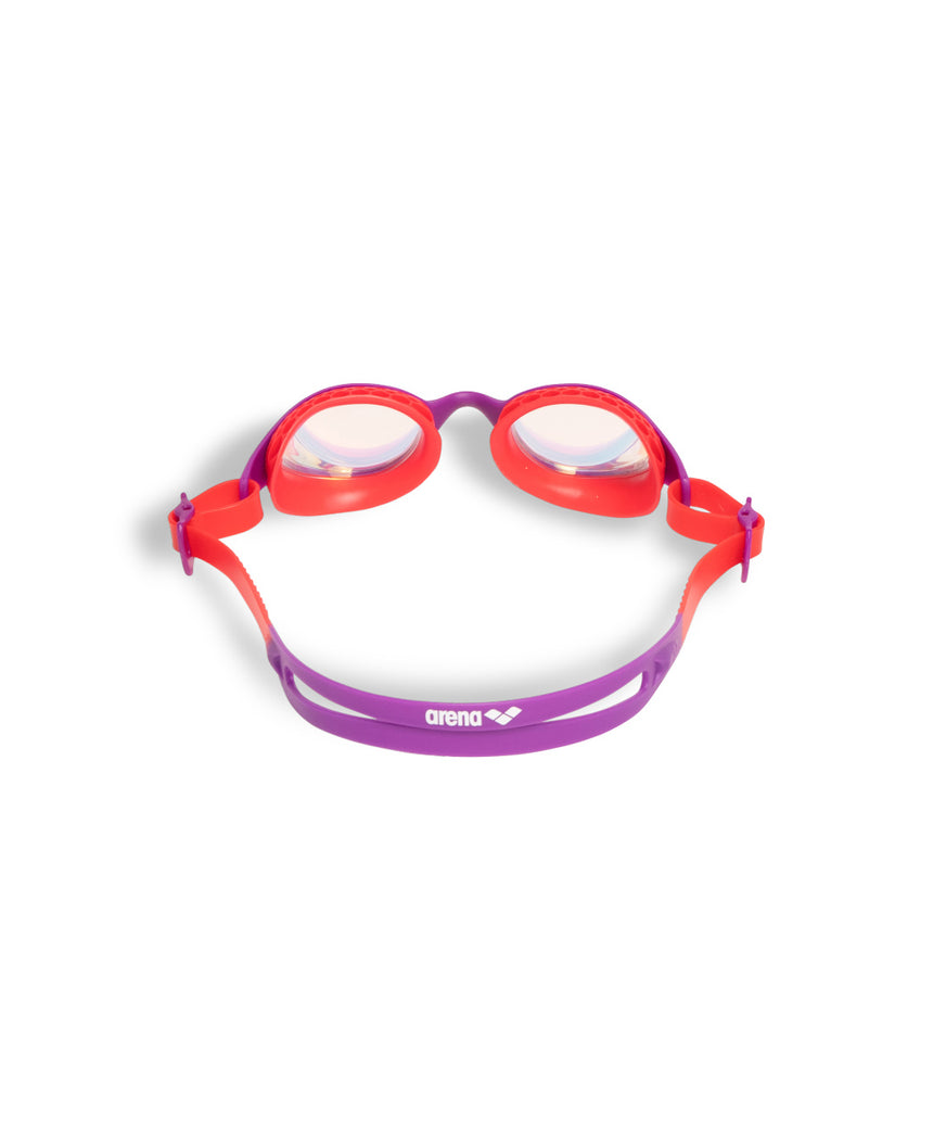 Arena Kinder Zwembril Air Mirror Geel/Koper/Plum/Koraal