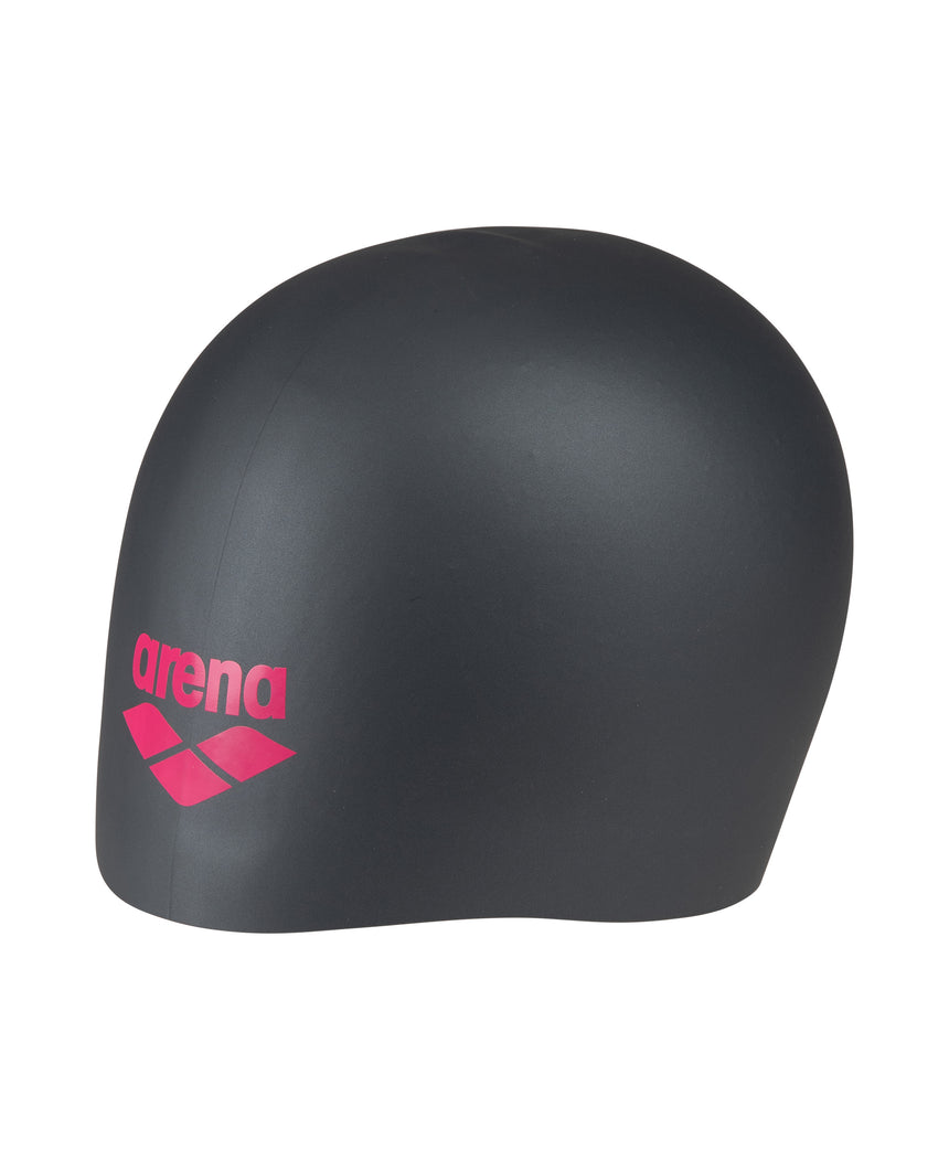 Arena Long Hair Badekappe Asphalt/Rosa