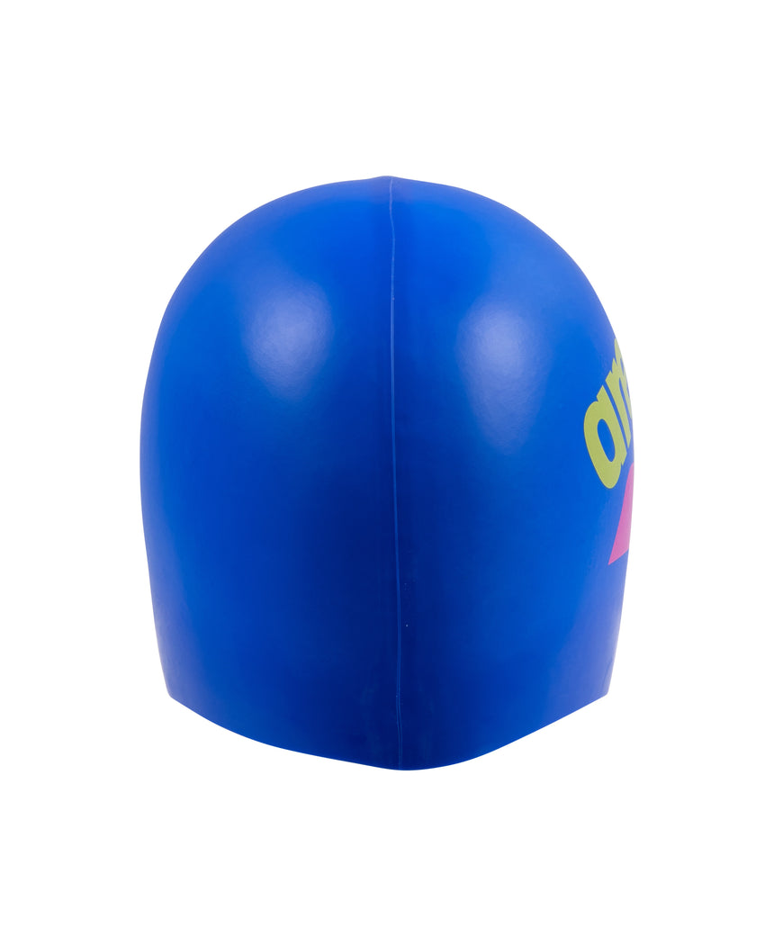 Arena Badmuts Big Logo Neonblauw Shocking Pink Gele Ster