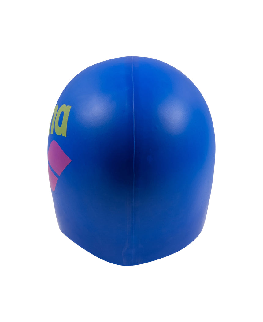 Arena Badmuts Big Logo Neonblauw Shocking Pink Gele Ster