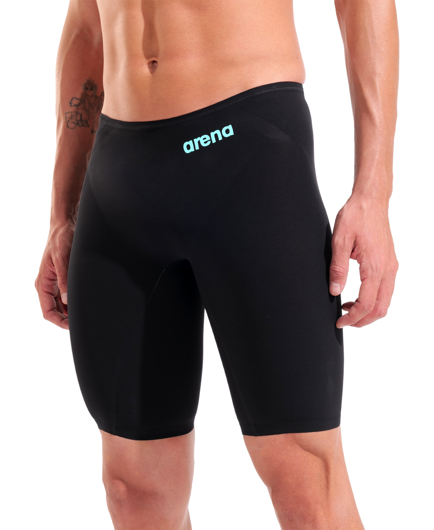 Arena Powerskin Air3 Black Teal back detail