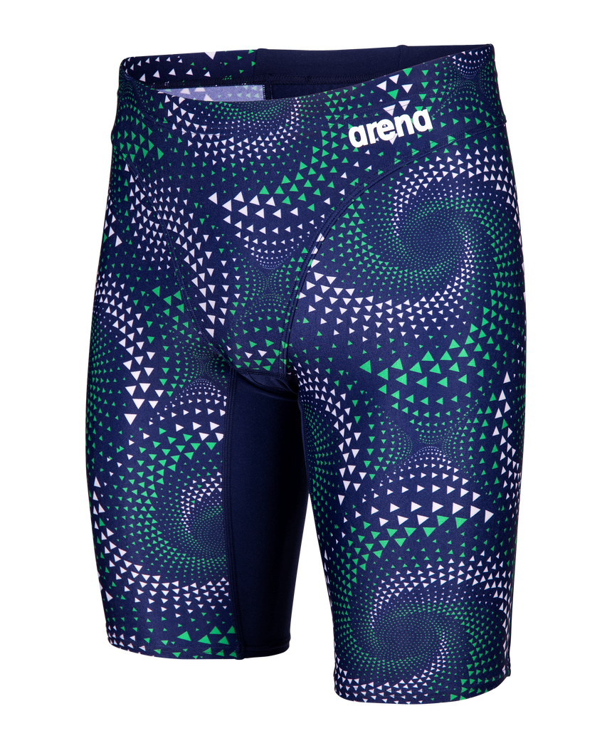 Arena Heren Zwemjammer Fireflow Navy Team Blauw Groen