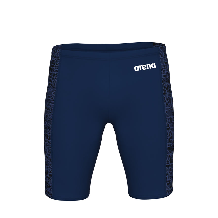 Arena Herren Schwimmjammer Snakeskin Marineblau/Team-Marineblau