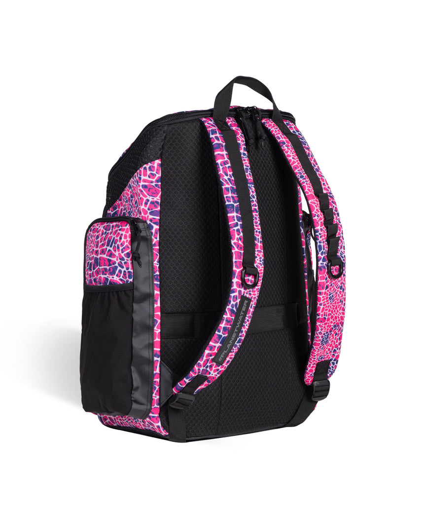 Arena Rugtas 45L One Go Snakeskin Roze