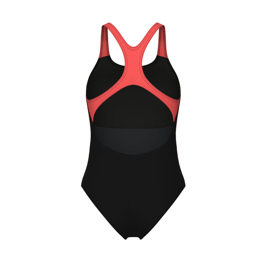 Arena Damen Badeanzug Lily Swim Pro Back LB Schwarz/Schwarz/Calypso