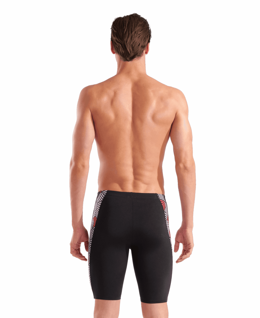 Arena Zwemjammer Geometry Zwart/Wit