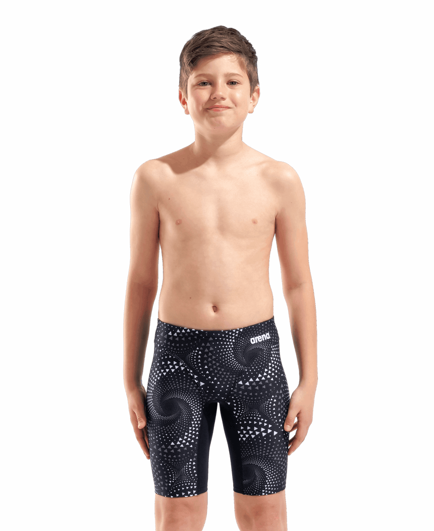 Arena Jongens Zwemjammer Fireflow Zwart
