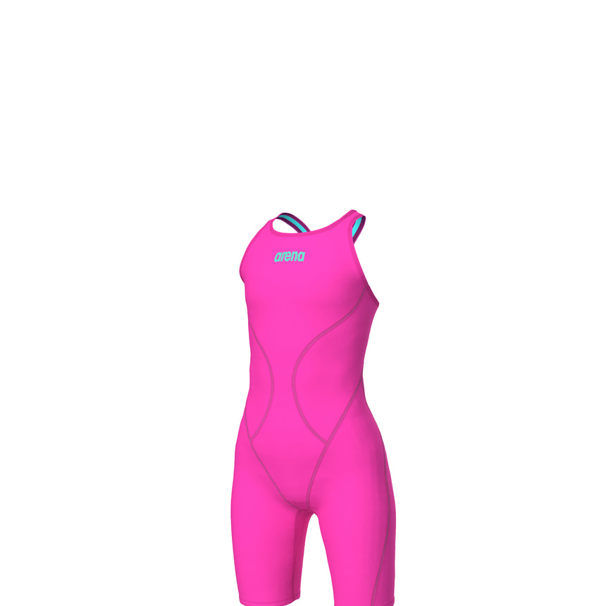 Arena Meisjes Wedstrijdbadpak Powerskin Impulso Open Rug Limited Edition Roze