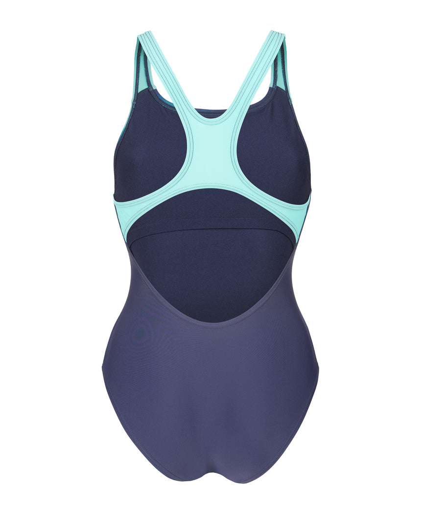 Arena Dames Badpak Light Swim Pro Back L Navy Water