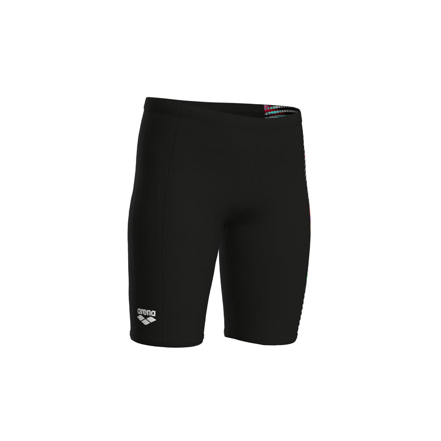 Arena Jungen Schwimmjammer Lit Logo Schwarz Multicolor