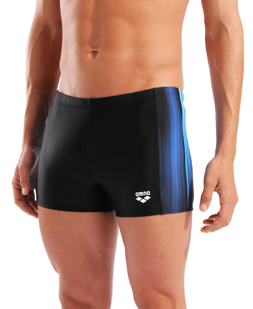 Arena Heren Zwemshort Light Zwart Multicolor