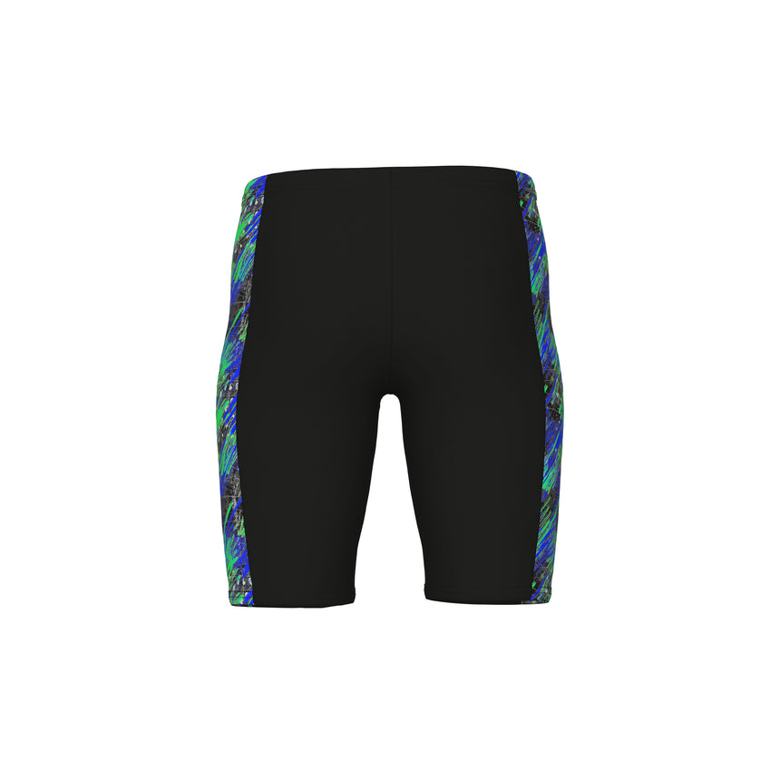 Arena Jungen Schwimmjammer Draft Schwarz Blau Multicolor