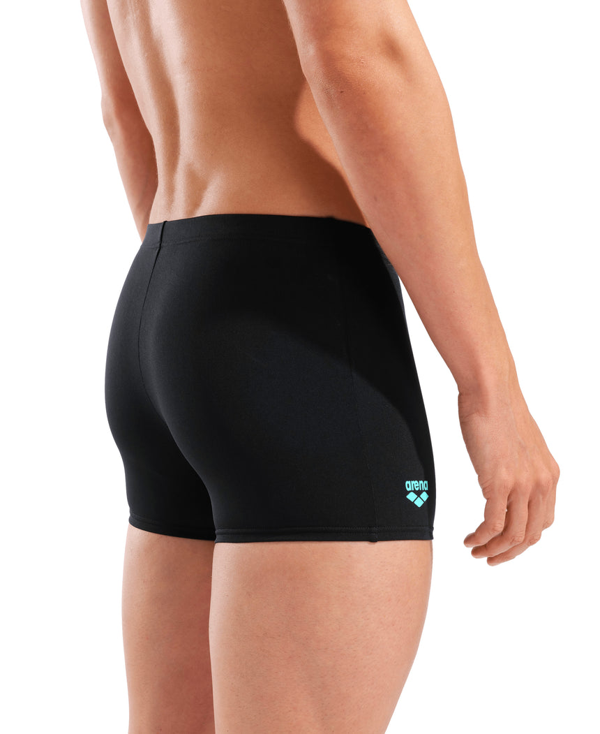 Arena Herren Badeshort Placement Schwarz Multicolor