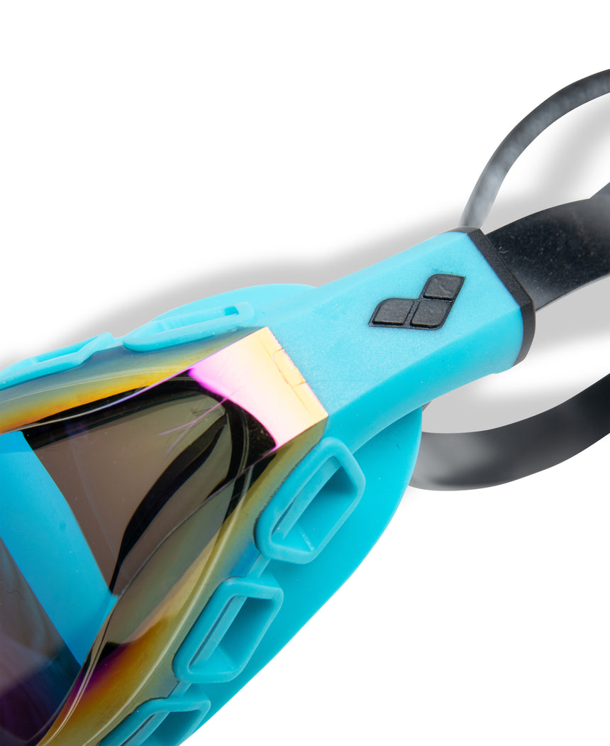 Arena Wedstrijdzwembril Air Sonic Mirror Emerald Peacock