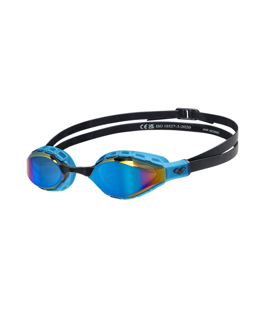 Arena Wedstrijdzwembril Air Sonic Mirror Emerald Peacock