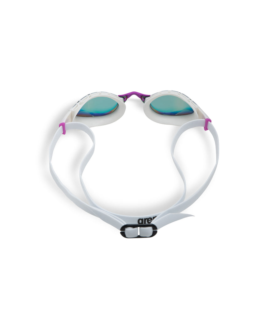 Arena Wedstrijdzwembril Air Sonic Mirror Goud Wit