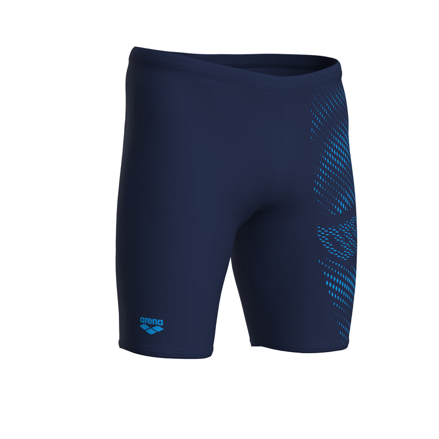 Arena Herren Schwimmjammer Distortion Marine/Türkis