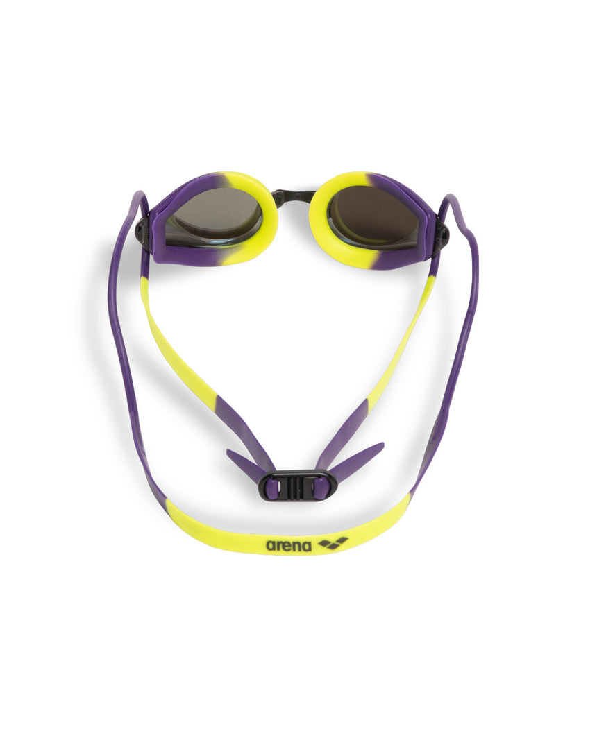 Arena Schwimmbrille Tracks Mirror Lila/Gelb