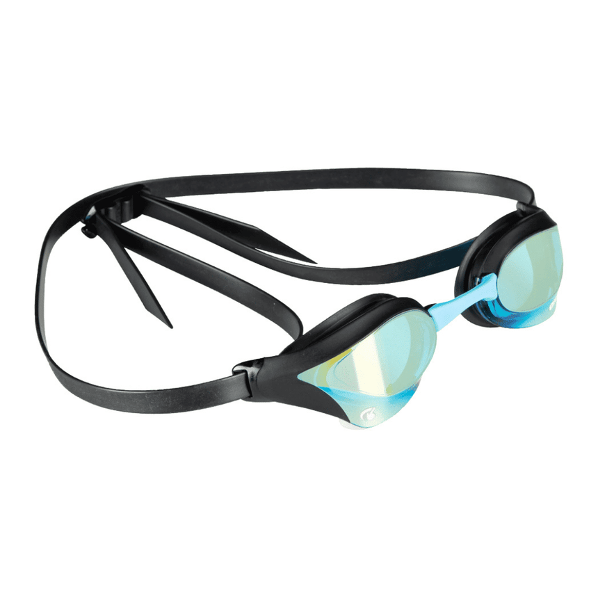 Arena Swimming Goggles Cobra Core Swipe Mirror Aqua/Black