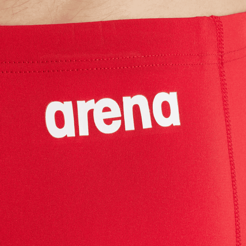 Arena Zwemboxer Low Waist Team Solid Rood