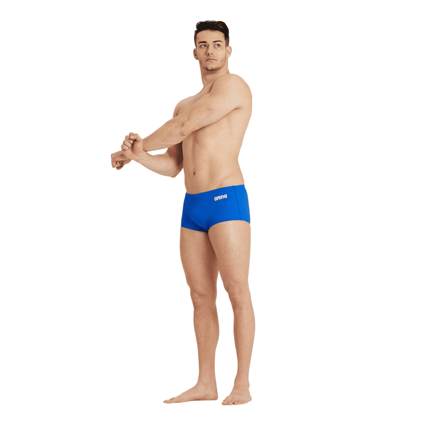 Arena Zwemboxer Low Waist Team Solid Blauw