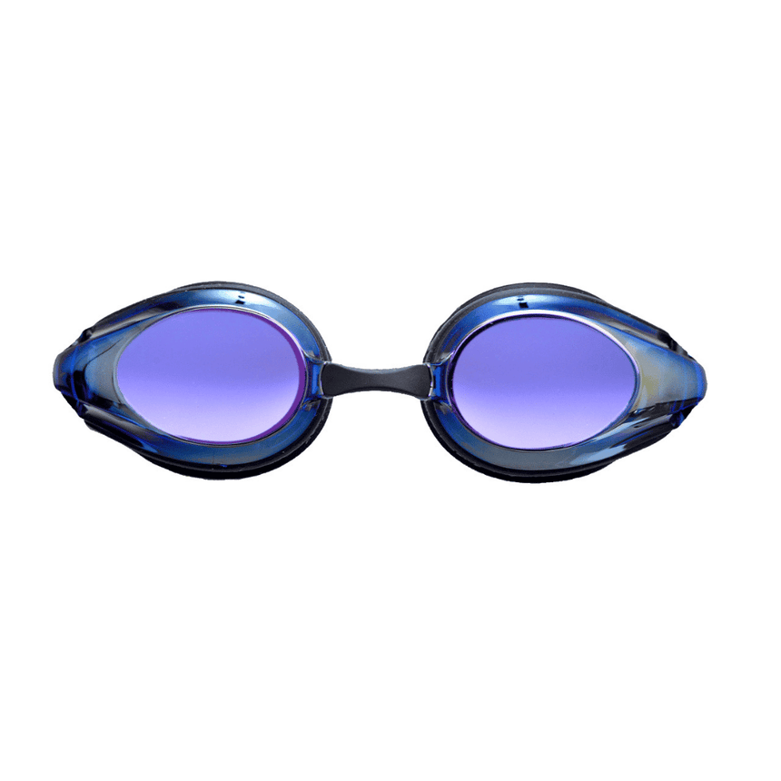 Arena Swimming Goggles Tracks Mirror Blue