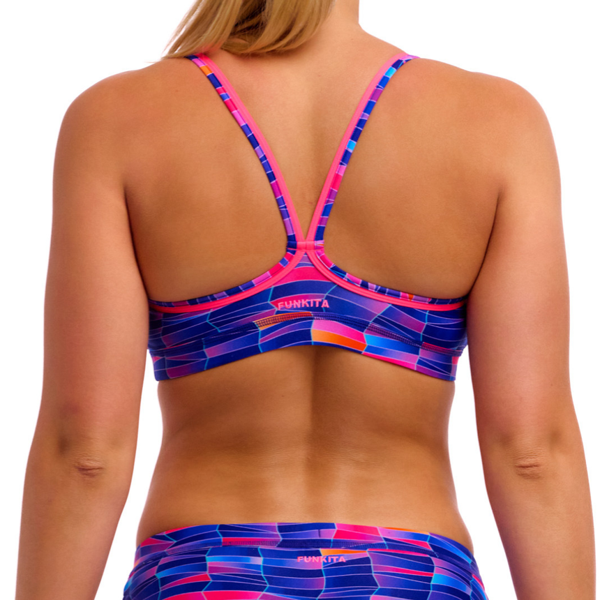 Funkita Sport Bikini Topje Warped Waves