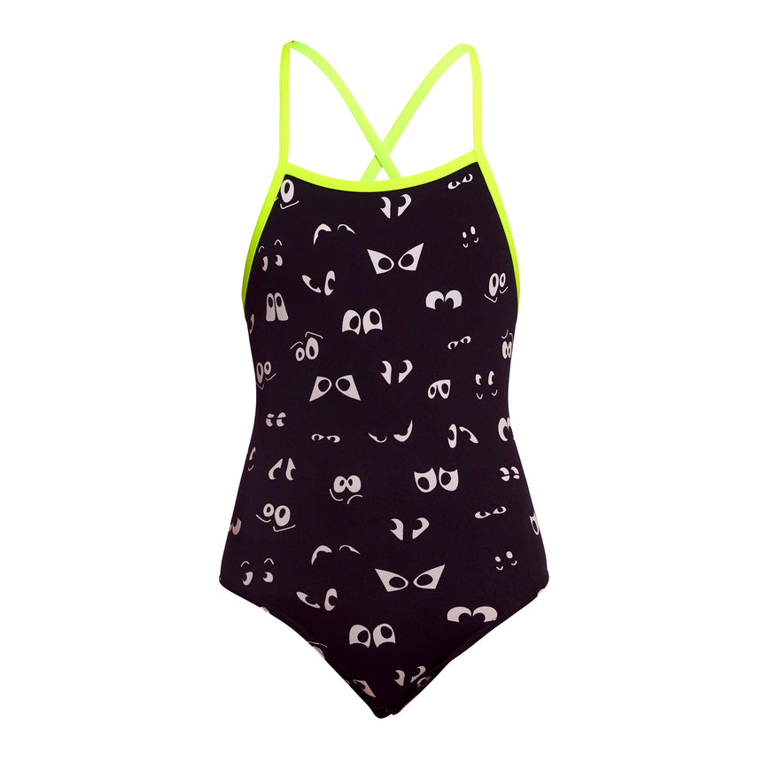 Funkita Meisjes Badpak Tie Me Tight Eye Spy