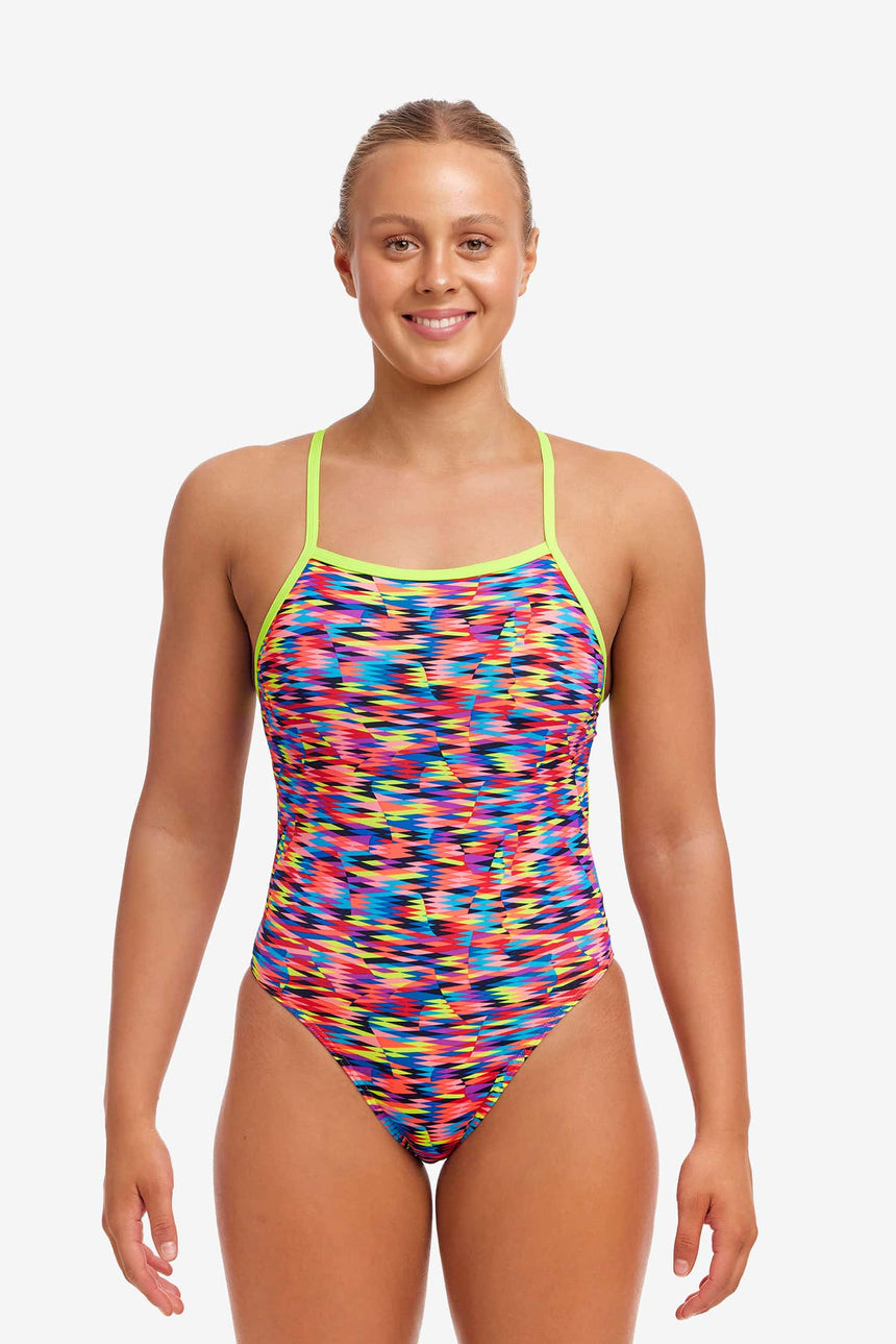 Funkita Ladies Tie Me Tight One Piece Go Gammon