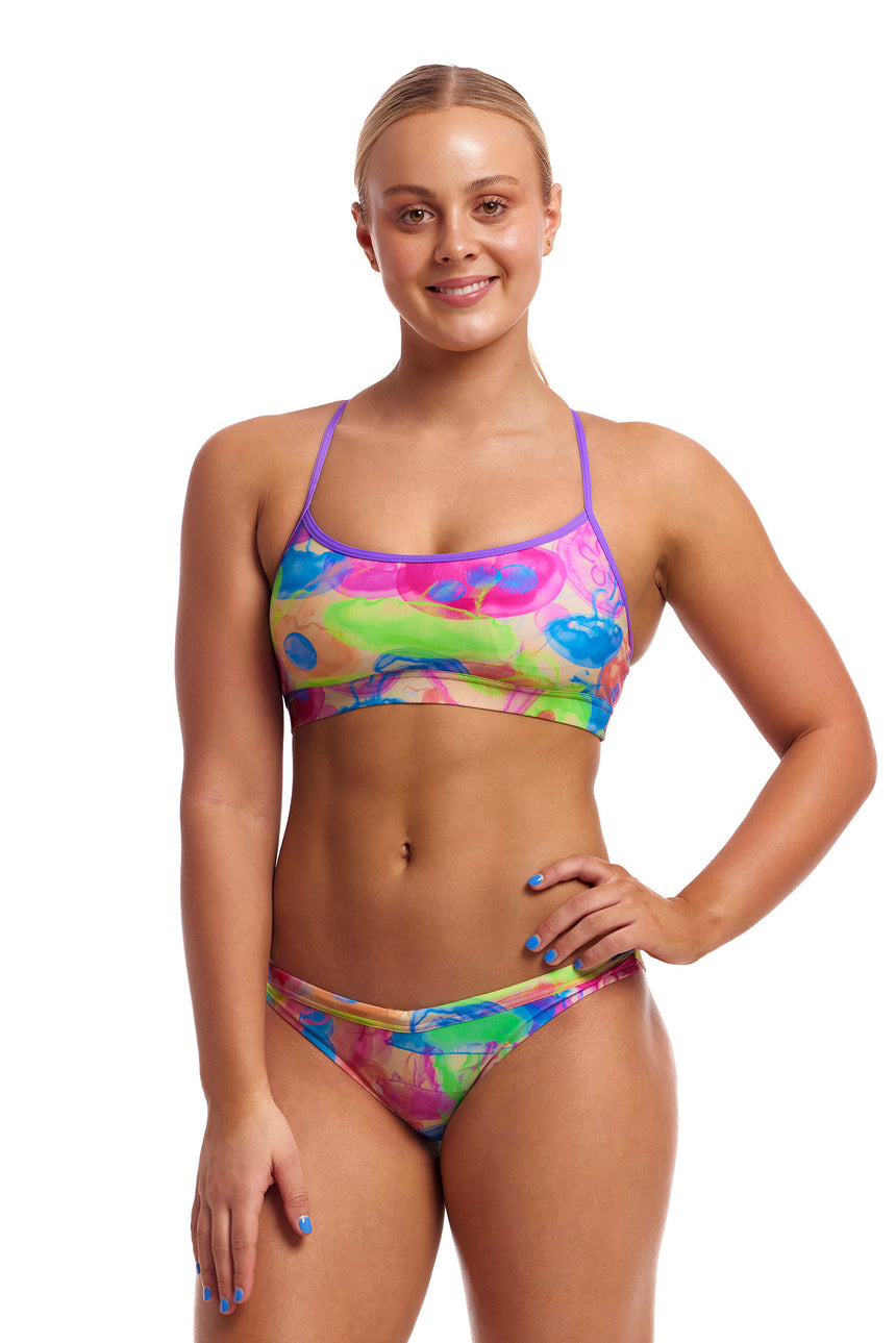 Funkita Swim Crop Top Sweet Sting