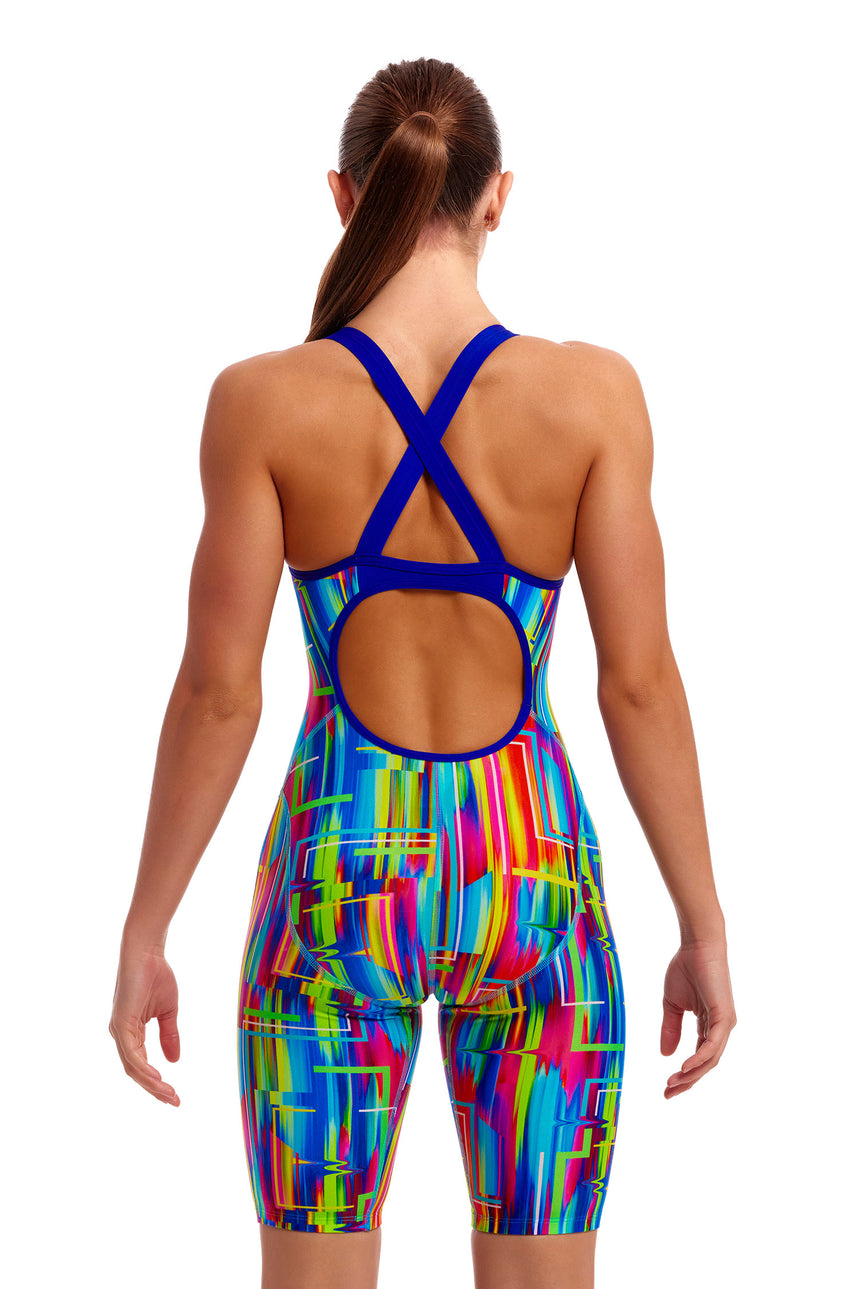 Funkita Badeanzug mit Bein Fast Legs The Glitch
