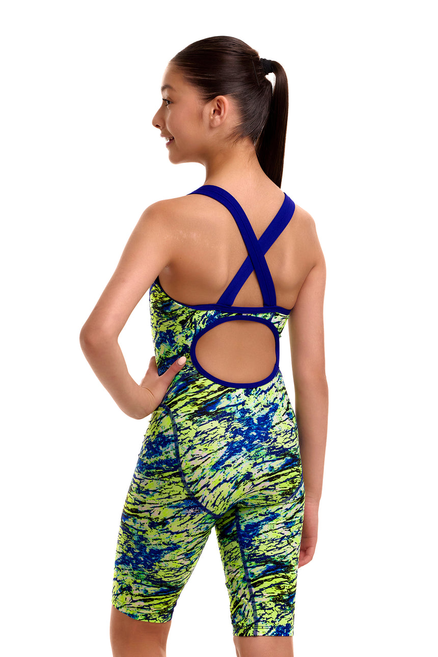 Funkita Meisjes Badpak Fast Training Scaled Back