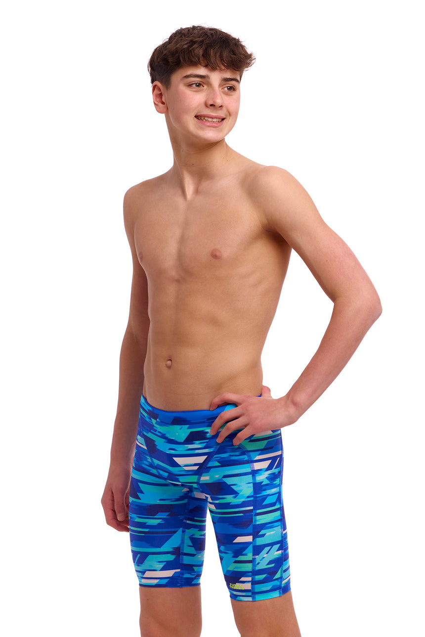 Funky Trunks Boys Swim Jammer Pace Racer