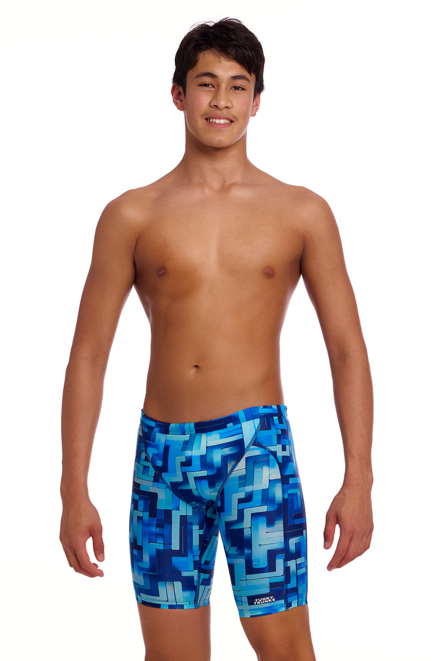Funky Trunks Jongens Zwemjammer Training You Blued