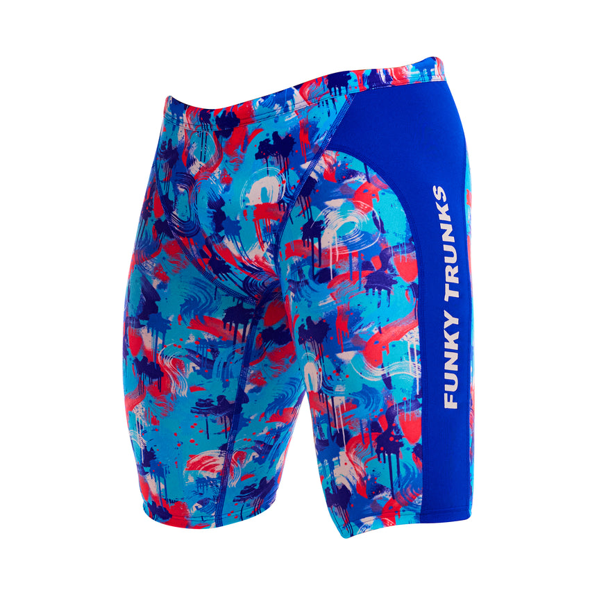 Funky Trunks Swim Jammer Messy Messy Messy