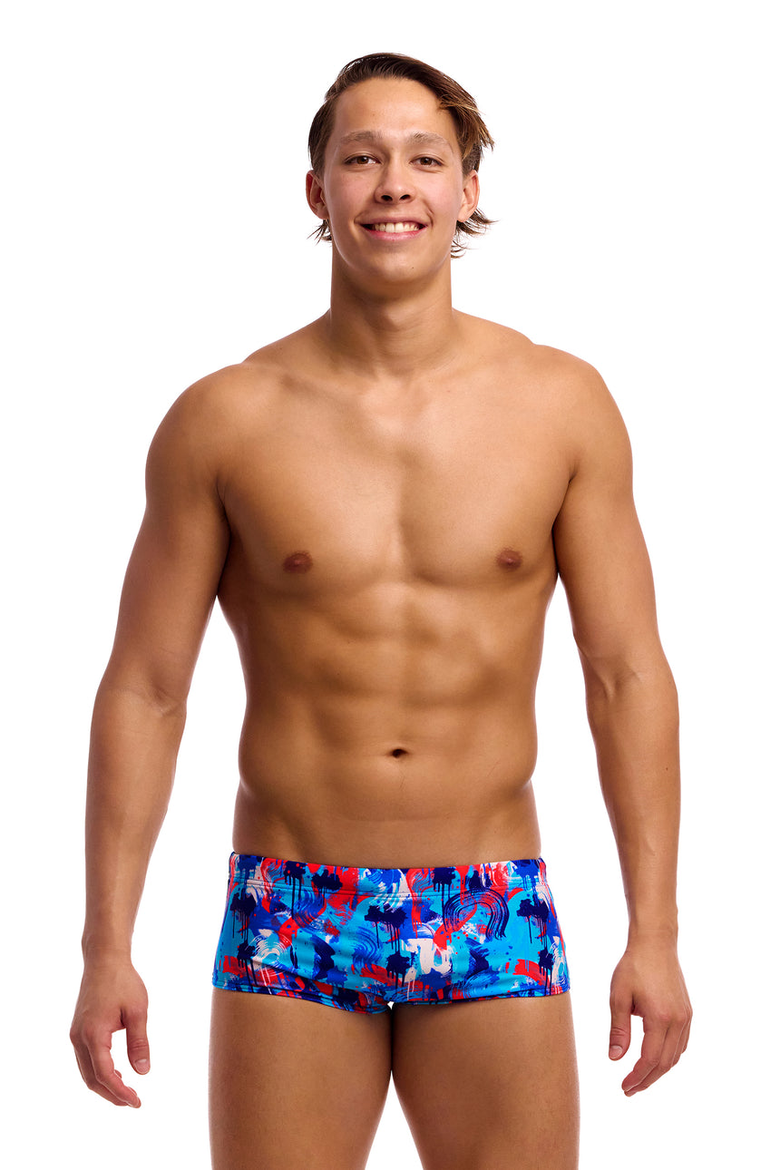 Funky Trunks Sidewinder Aquashort Messy Messy Messy