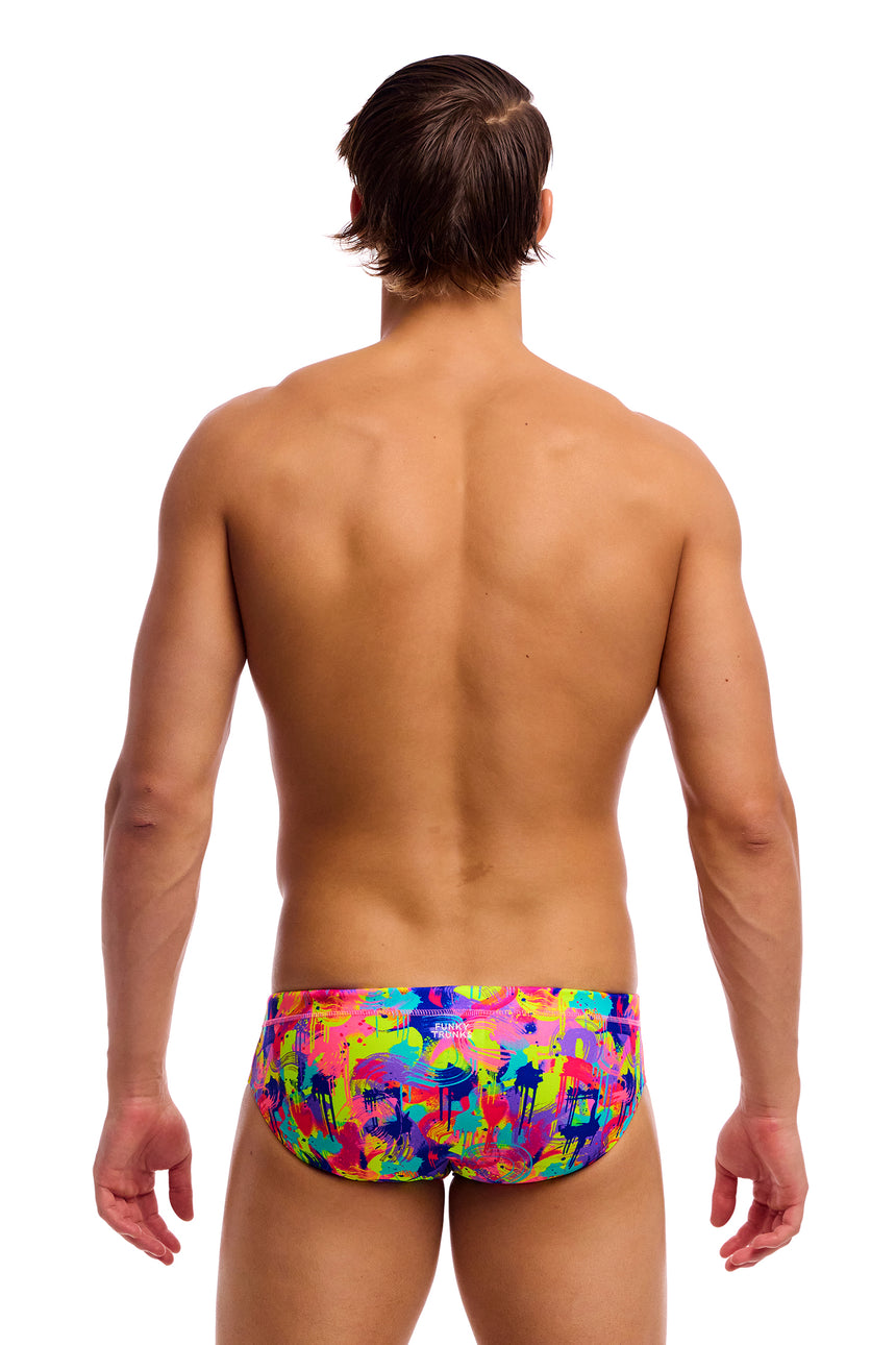 Funky Trunks Seamed Swim Brief Mess Match