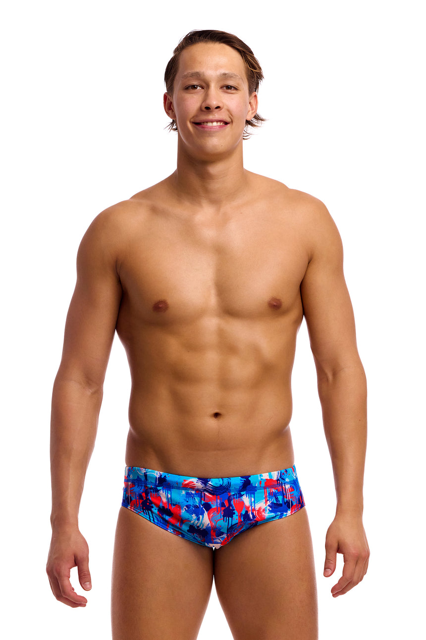 Funky Trunks Classic Zwemslip Messy Messy Messy