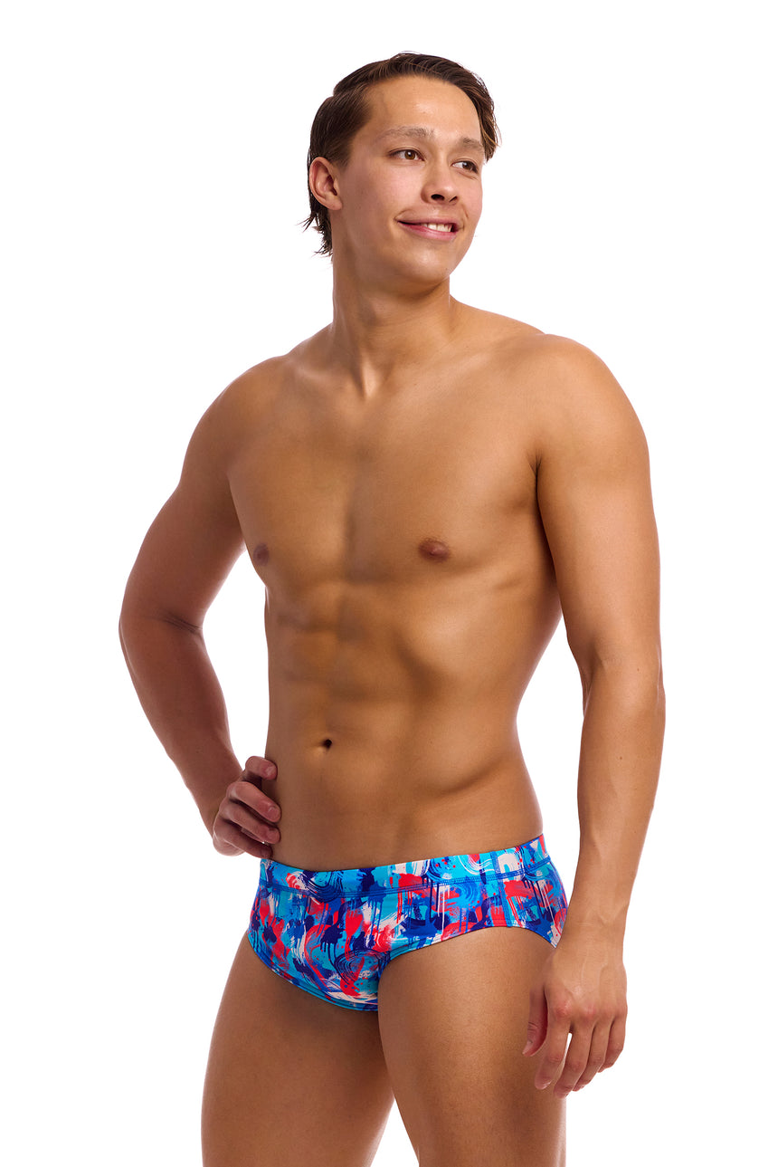 Funky Trunks Classic Zwemslip Messy Messy Messy